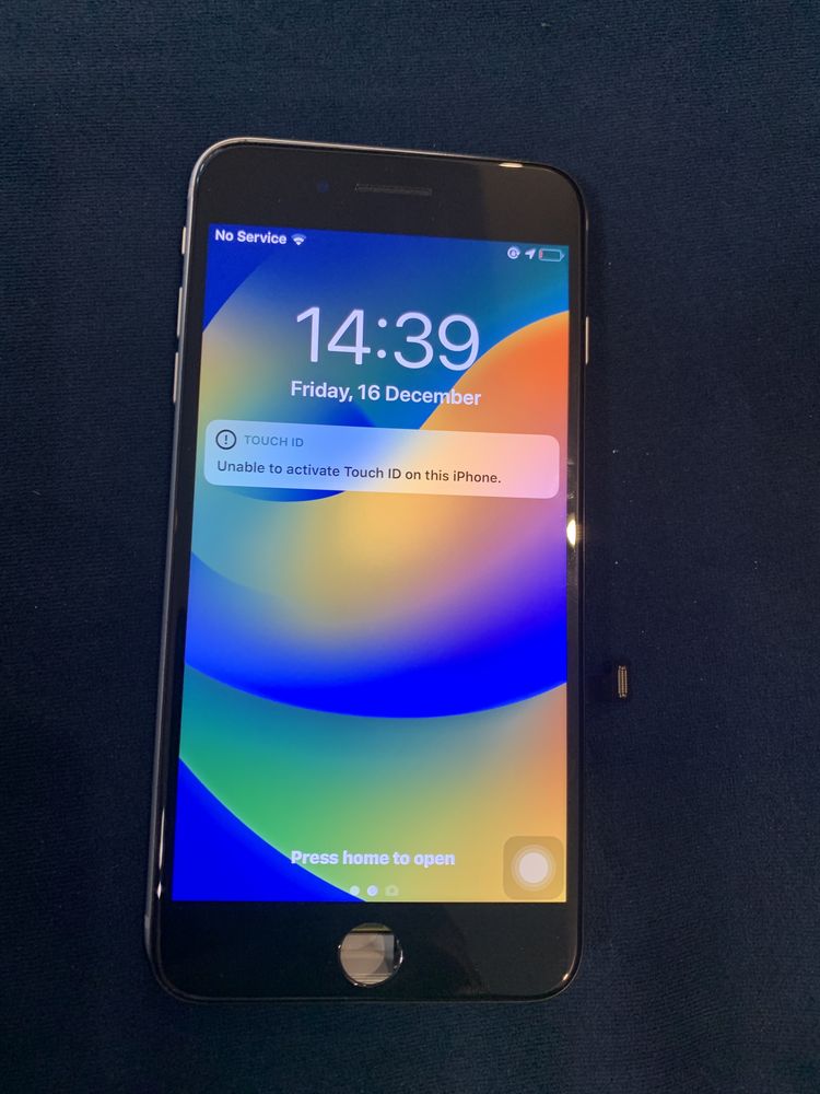 display lcd ecran original iphone 8 plus alb sau negru