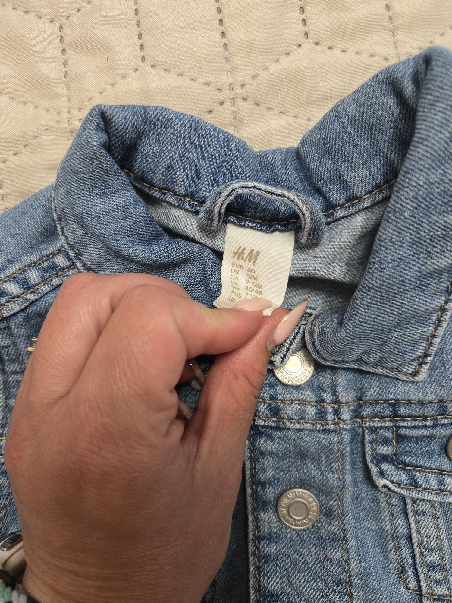 Якета HM размер 80 и 74 за момиче