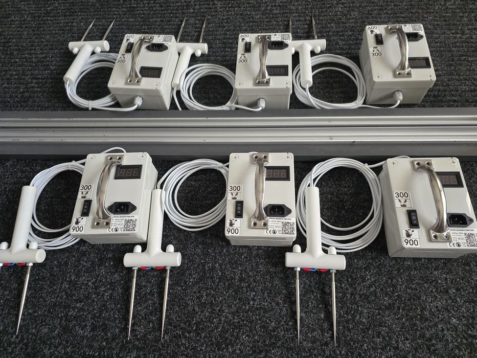 Asomator electric in trepte de putere