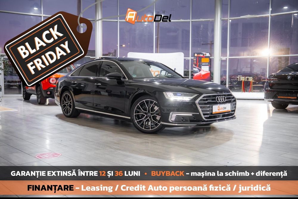 Audi A8 A8 Quattro 60TFSI e Plug-In Hibrid / 450CP / Trapă / Cameră