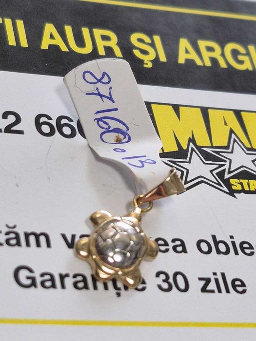 pandantiv cu broscuta 0,75gr(m2) staramanet