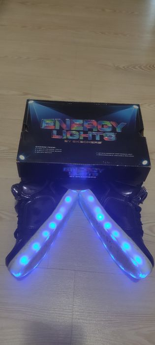 Pantofi sport copii Skechers Energy Light încarc usb