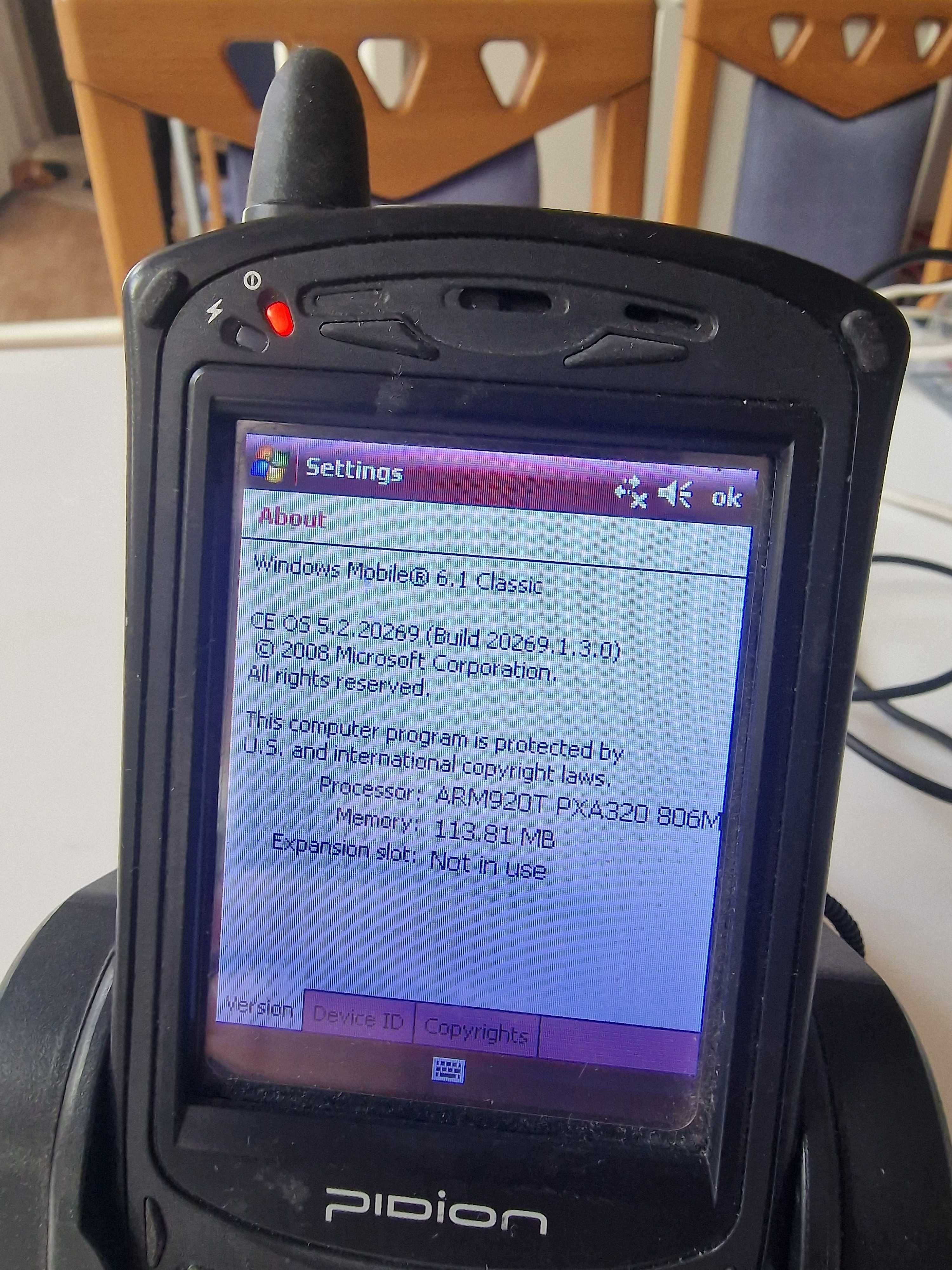 Telefon cu windows mobila vintage