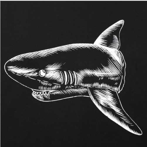 Tricou Palm Angels Broken Shark