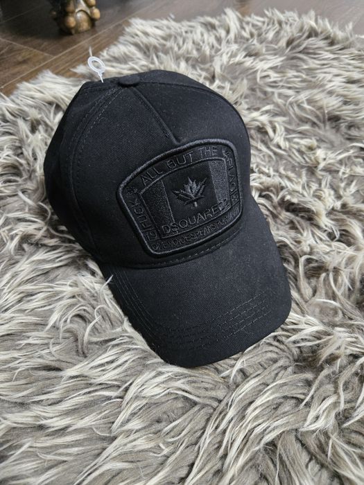 Șapcă Dsquared2 Flag full Black Premium