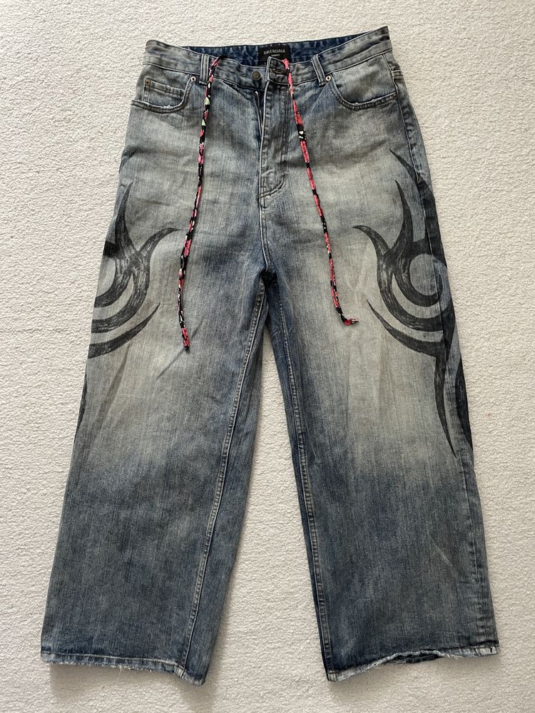 Balenciaga tribal дънки
