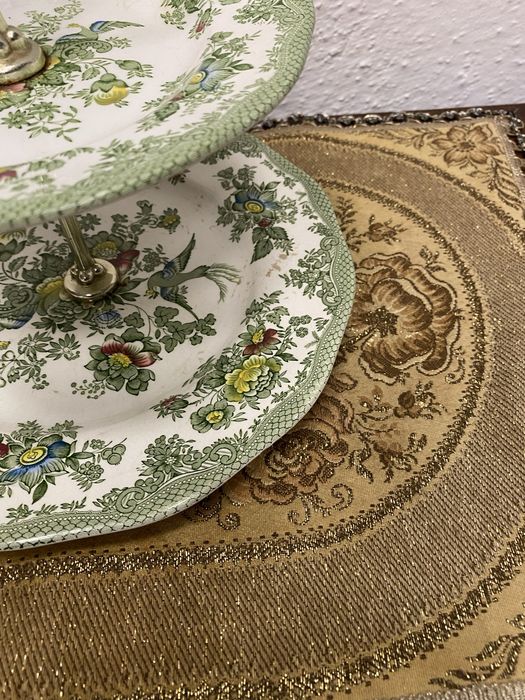 Винтидж порцеланова етажерка Wedgwood Англия маркировка 1960-те