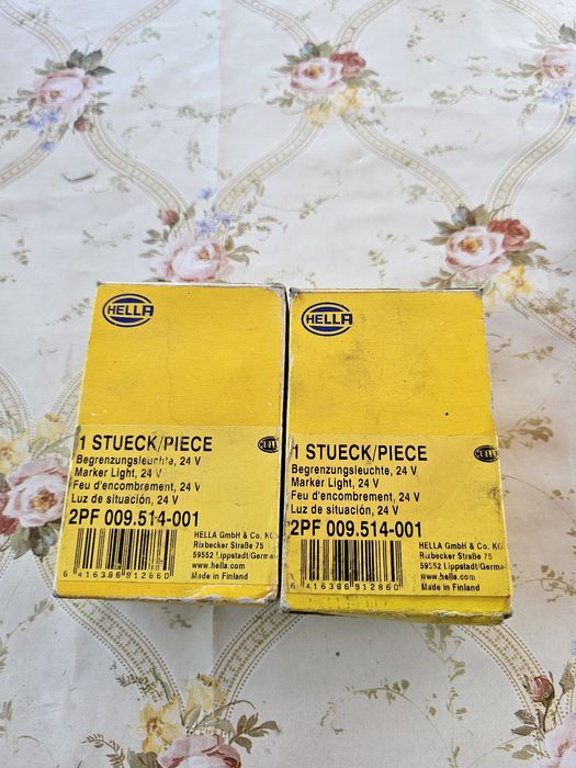 Lămpi gabarit Hella