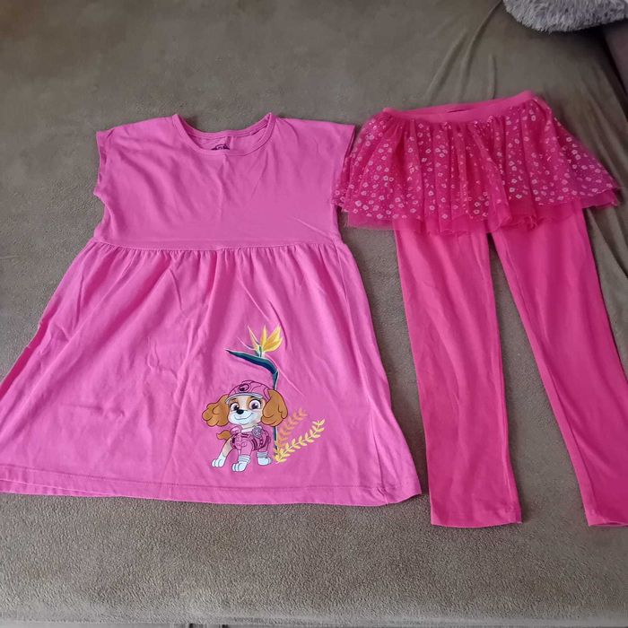 Set colanti tutu si rochita vara masura 128