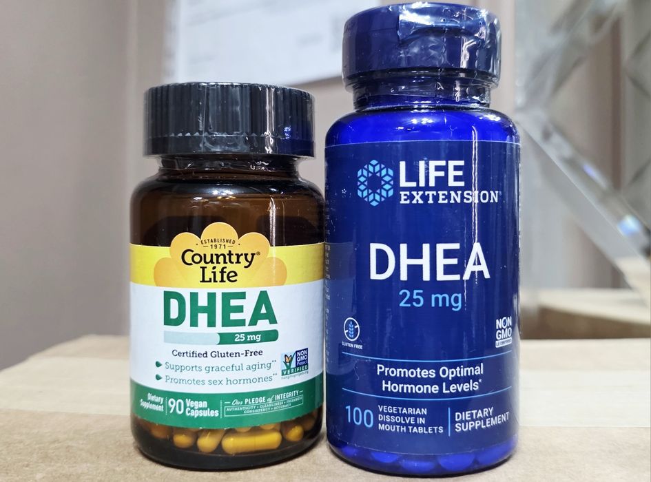 ДОСТАВКИ НЕТ Country Life, Life Extension DHEA 25 MADE in USA