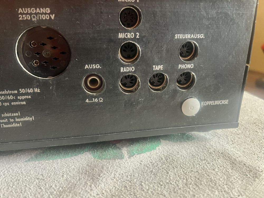 Ретро усилвател Dynacord MV 42T