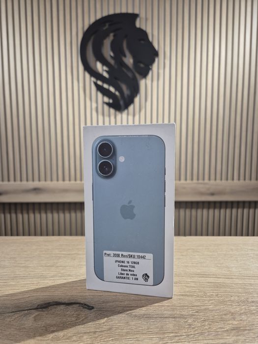 iPhone 16 128gb Teal Neverlocked/Fact+Garantie