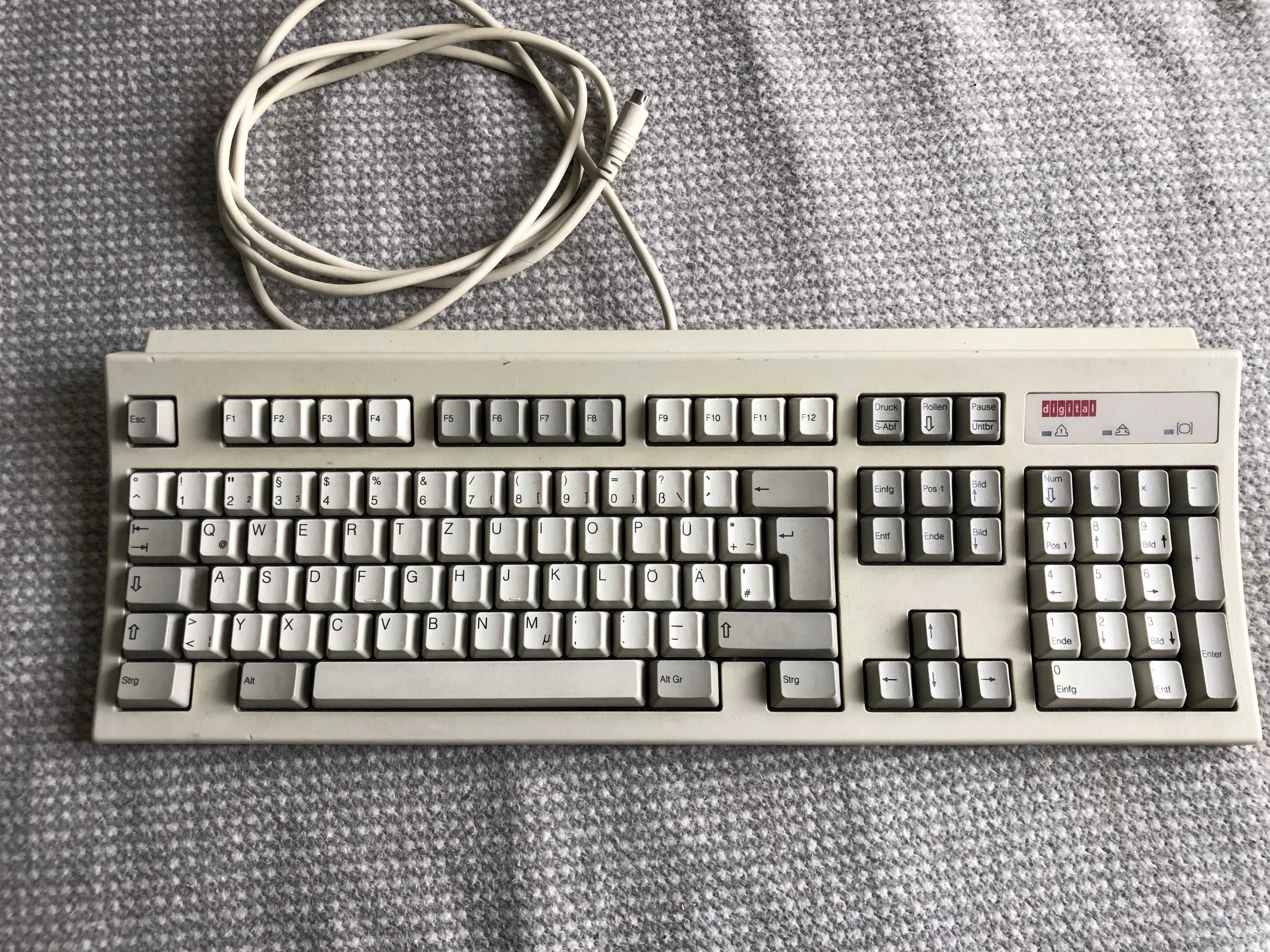 Tastatura veche vintage colectie PS2 AT IBM, Cherry, Compaq, Digital
