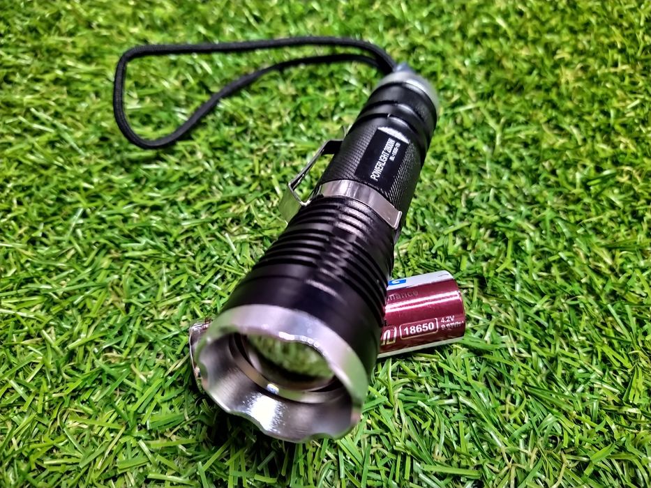 Lanterna cu lupa Powerlight BL1835 2800W T6 Cu Acumulator