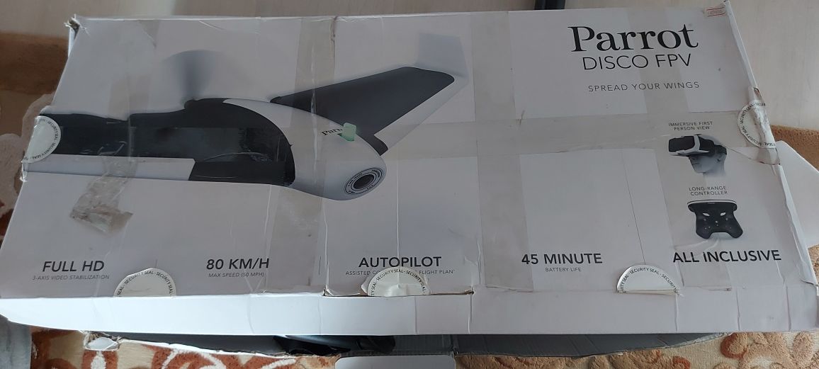 Parrot disco fpv дрон