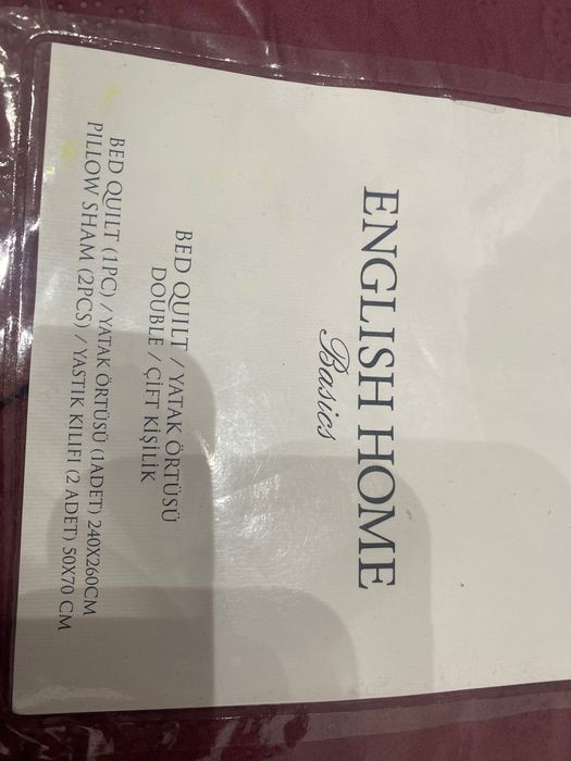 Спално бельо на  English home