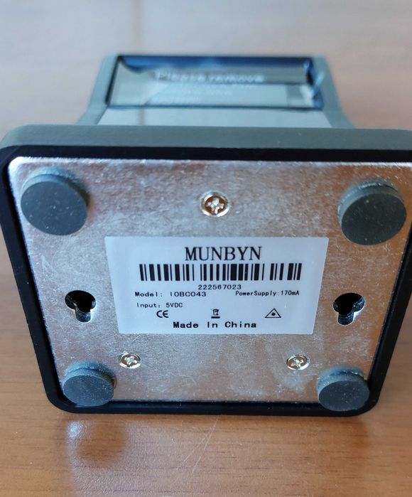 QR Barcode Scanner, pentru case de marcaj, IOBCO43 Munbyn-nou sigilat