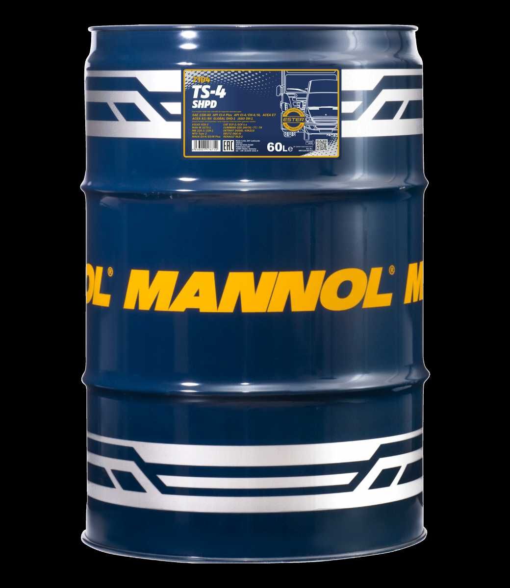 Дизельное моторное масло MANNOL TS-4 CI-4 15W-40