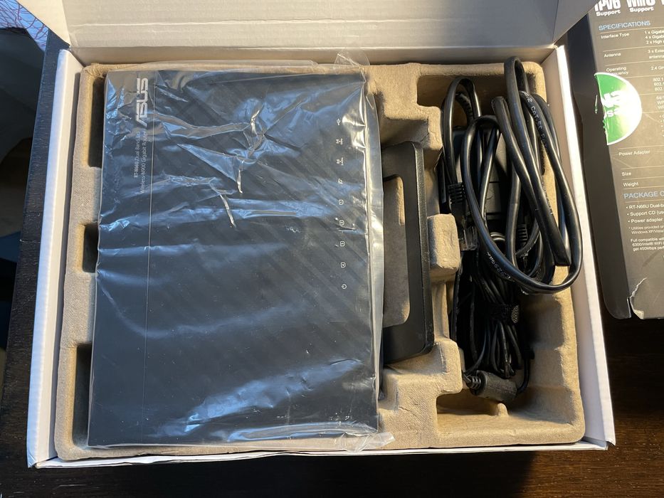 Router Gigabit Wireless N900 Asus RT-N66U