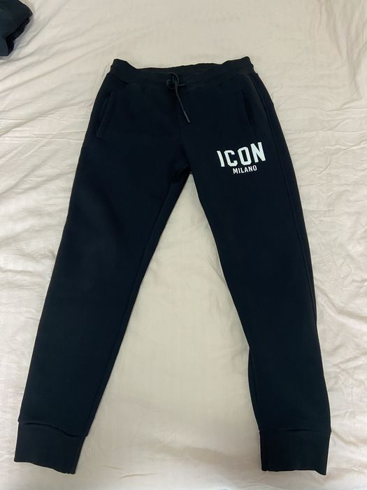 Pantaloni ICON Milano Dsquared black marime s