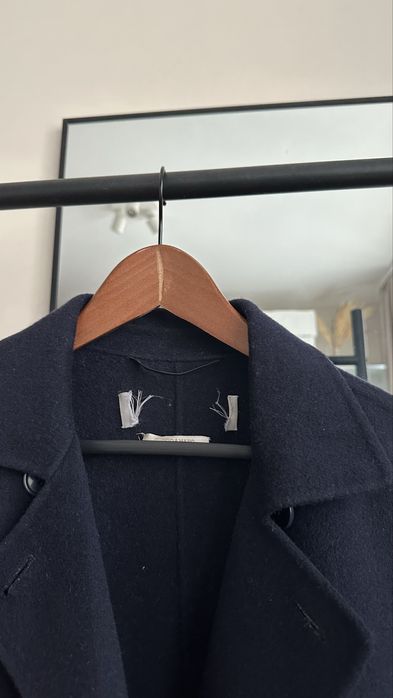 Max Mara тъмносиньо handmade палто