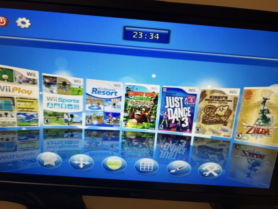 Nintendo Wii modat 64 gb 28 jocuri
