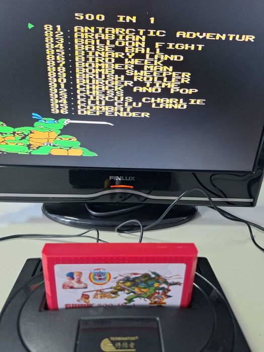 500 jocuri caseta discheta clasica cu jocuri pentru consola TV