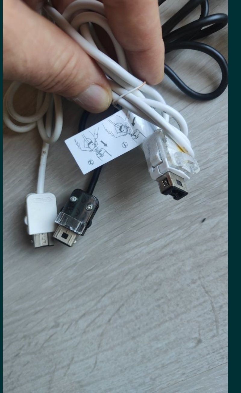 Controller Nunchuck Nintendo Wii-originale,opțional husa silicon