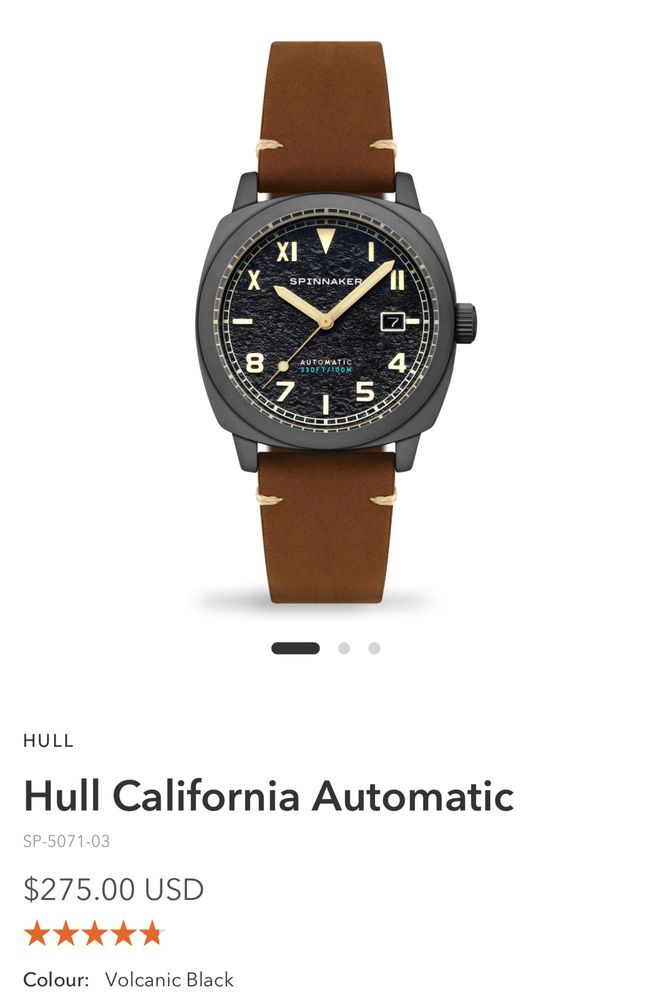 Часы Spinnaker Hull California Automatic