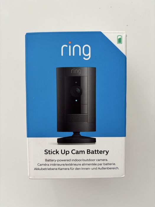Camera de supraveghere interior/exterior Ring Stick Up Cam Battery