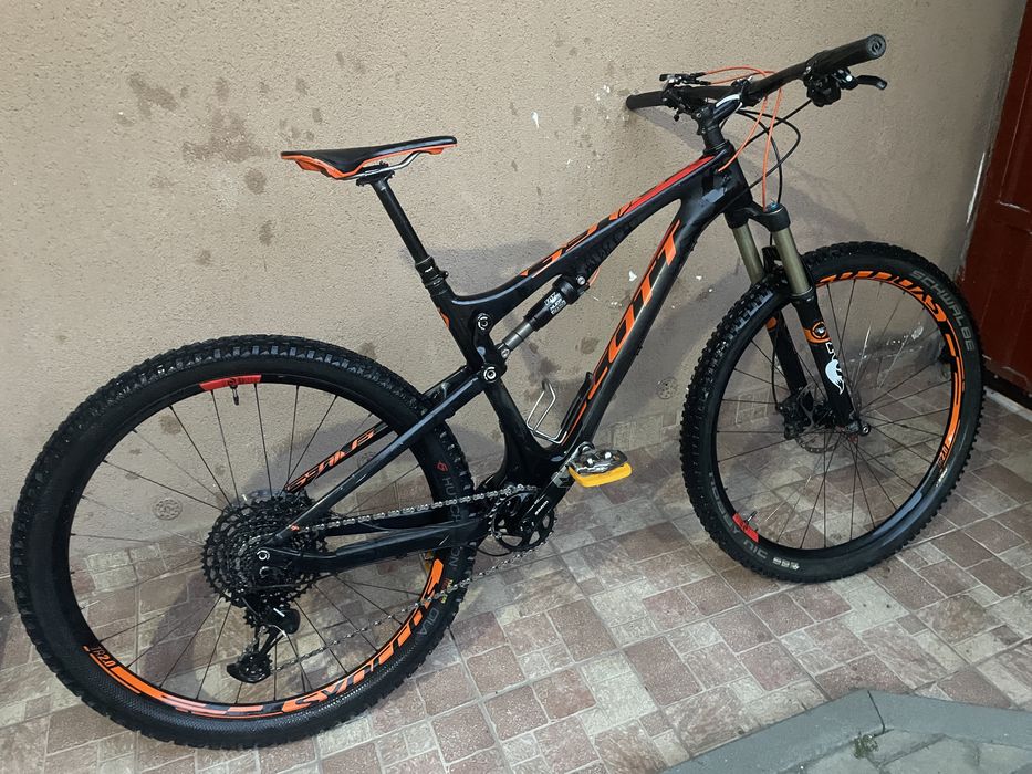 Mtb full suspension"Scott"Carbon 29-er 1x12  Fox Air
