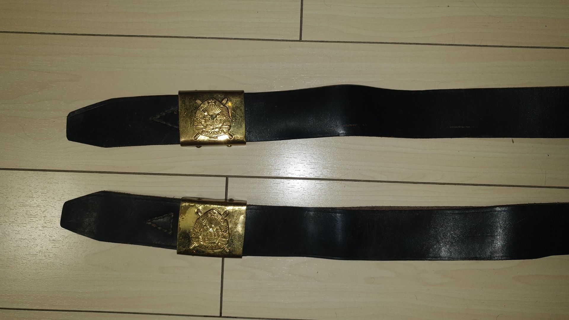 Centura neagra RSR 105 cm armata romana