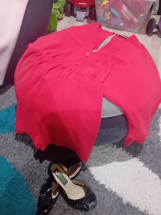 Rochite NOI office Derhy plus cadou salopeta și pantofi