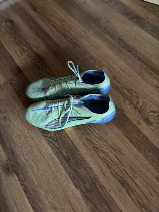 Puma ultra 5 ultimate fg green football shoes
