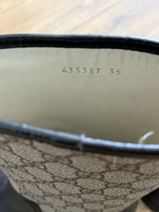 Gucci 35 номер гумени ботуши