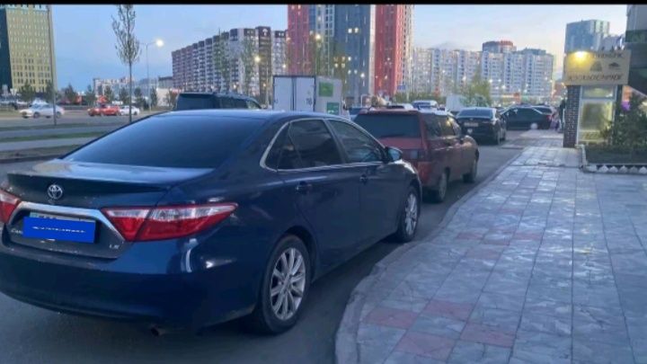 Toyota Camry avto 55 Рестайлинг Тойота Камри авто транспорт легковой