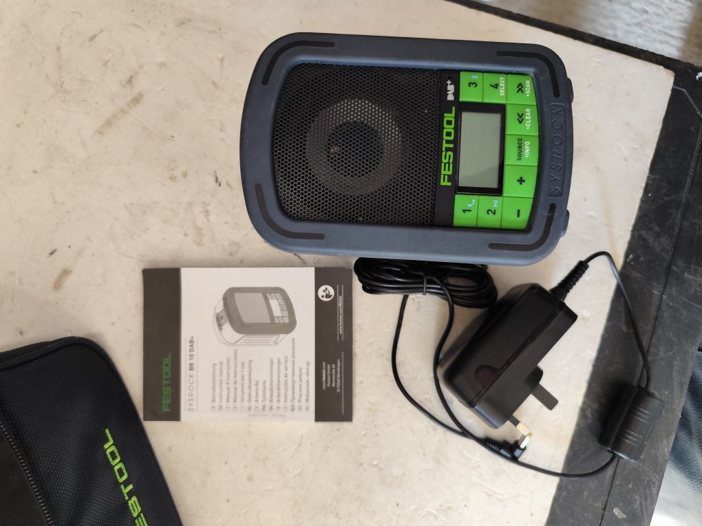 Festool BR 10 DAB+ Фестул акумулаторно радио