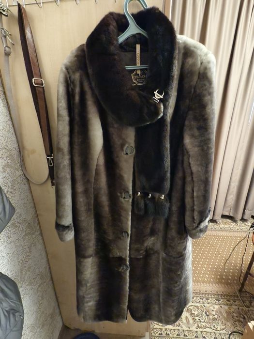Шуба цигейковая производства Россия