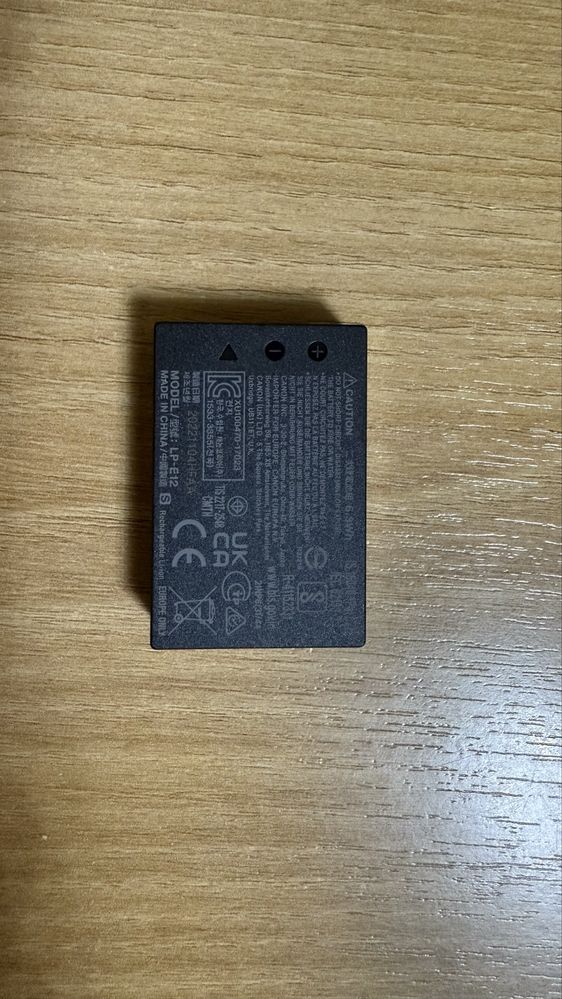 Аккумулятор Canon LP-E12