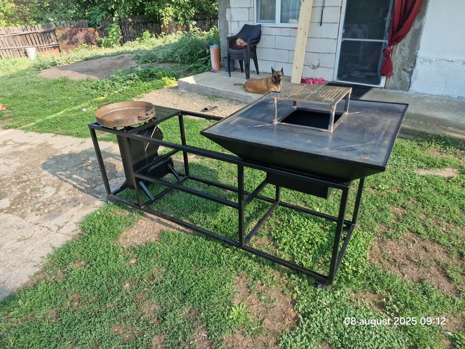 Grill plita din tabla de 10mm si 8mm