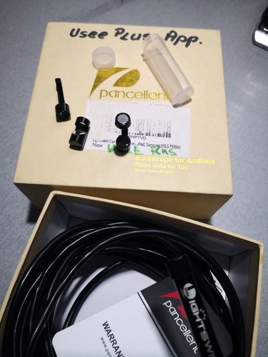 Camera endoscopy pancellent