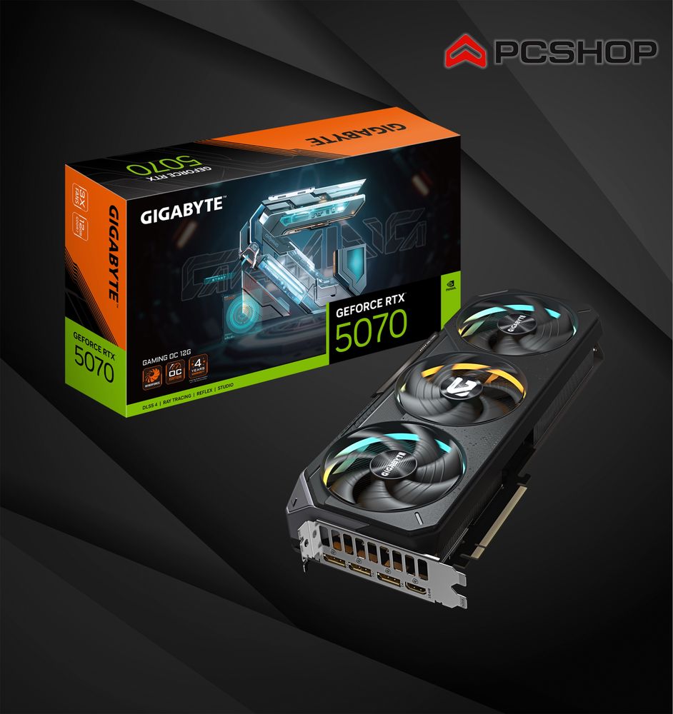 Gigabyte GeForce RTX 5070 GAMING OC 12G