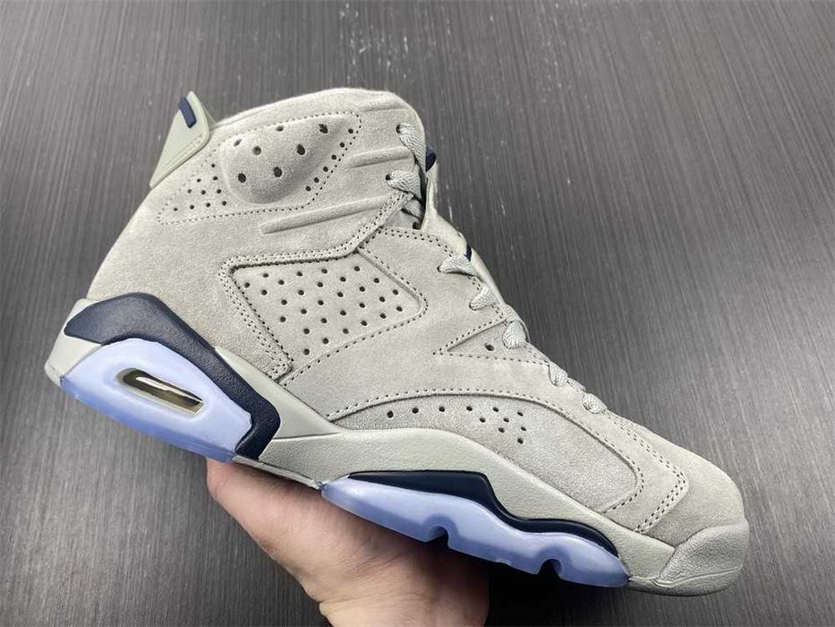 Нови мъжки маратонки Nike Air Jordan 6 Retro ‘Georgetown’ grey
