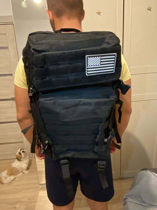 Rucsac militar negru NOU