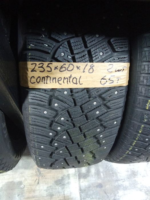 Продам резину 235/60/18 2шт.CONTINENTAL.65000тг. В отличном состоянии.