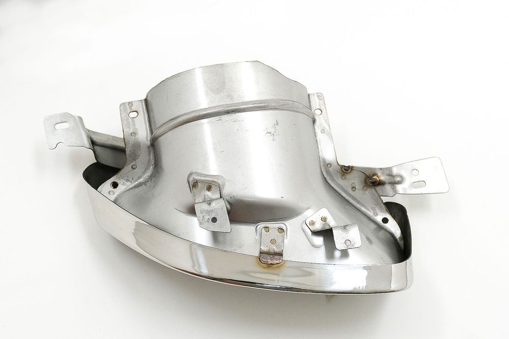 Difuzor Bara Spate Evacuare Dubla si Tobe Ornament Crom compatibil cu