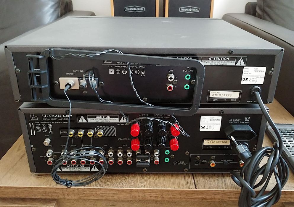 Luxman A-007 + T-007 + RA-007 amplificator DAC inclus, tuner, remote