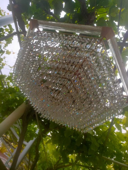 Люстра чешское стекло