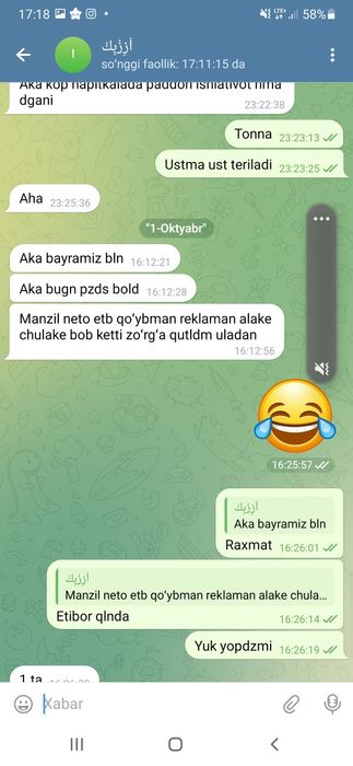 Logistikani YigitQiz18-45yosh