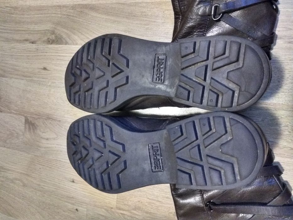 Cizme de piele pentru femei, originale Esprit
